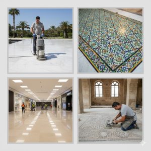 Antalya otel lobisi gibi geniş alanlar için zemin silim makinesi