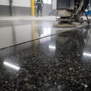 Mermer parlatma sonrası detaylı görünüm - Antalya