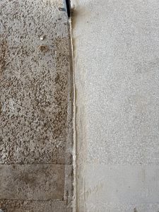 Paledyen silim öncesi ve sonrası - Kirli ve yenilenmiş zemin farkı - Antalya