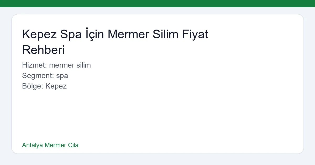 Kepez spa mermer silim hizmeti sonrası pırıl pırıl parlayan lüks zemin